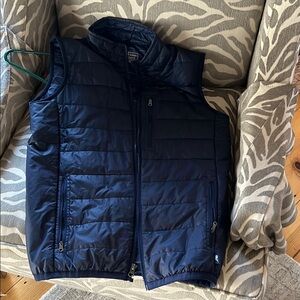 Navy Blue boys Puffer Vest